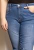 Immagine di CURVY GIRL  RIPPED BLUE  JEANS